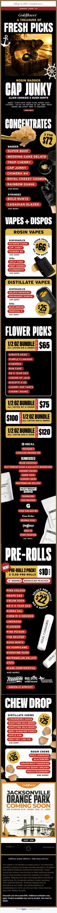 First Drop of August! New Strains, Favorite Restocks and More!