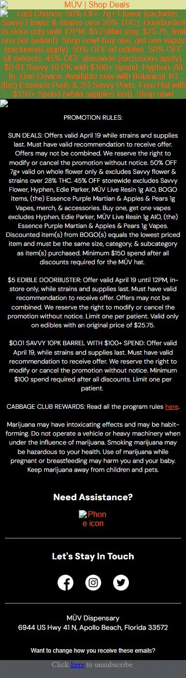 Stock up before 420 🚨🌿