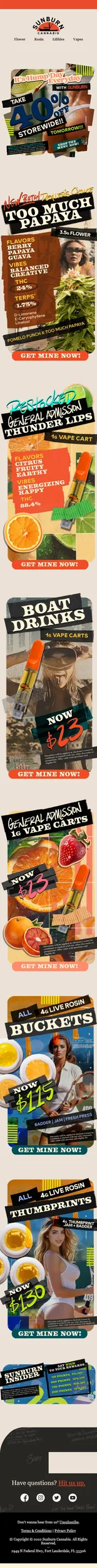 40% Off Storewide & $23 1g Vapes🔥