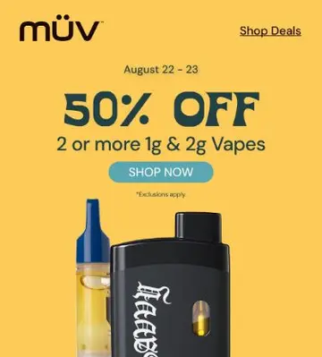 Catch Some Clouds ☁️ Up to 50% OFF Vapes