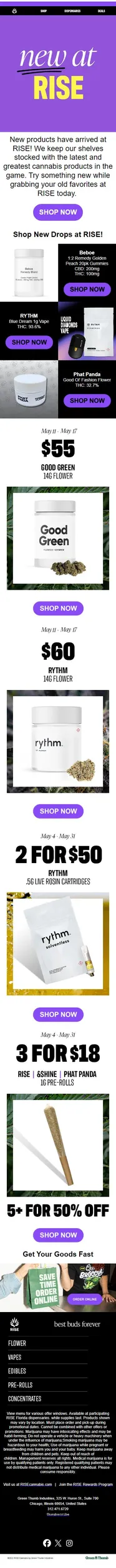 ✨NEW✨ products at RISE!