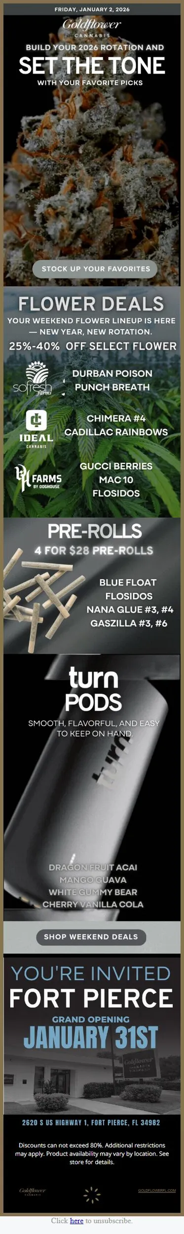 Day 2 of 2026: Weekend Deals Loaded!