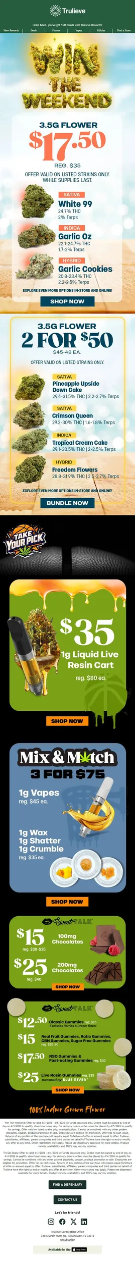 Shop Fresh NEW $17.50 8ths 🌿