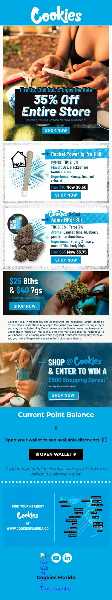35% Off Storewide➡️Cookies Select AdiosMF’er