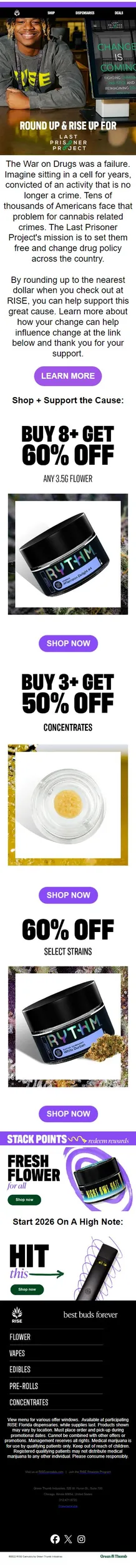 Grown for good – Round Up at RISE