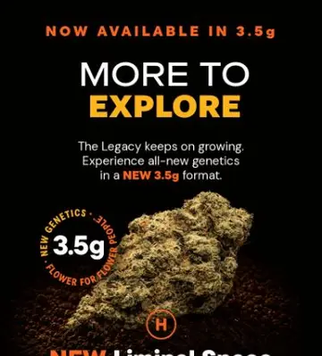 3.5g NOW Available - Legacy by Cultivar