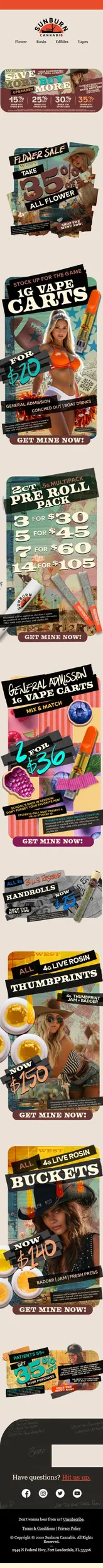 EXTENDED: 35% Off Flower + $20 1g Vapes!