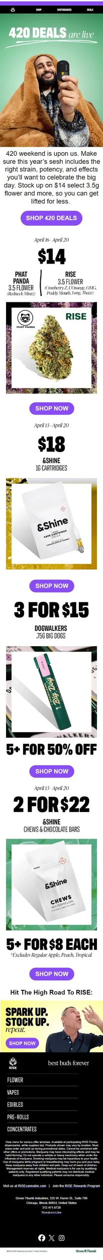 420 weekend is here🙌🍃