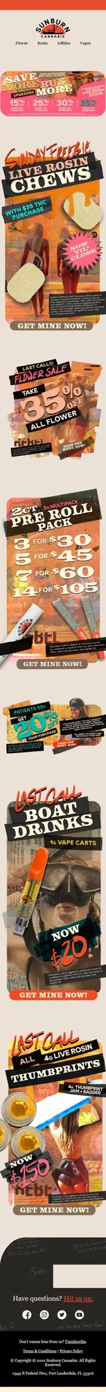 Sunday Freebie: Live Rosin Chews + 35% Off Flower