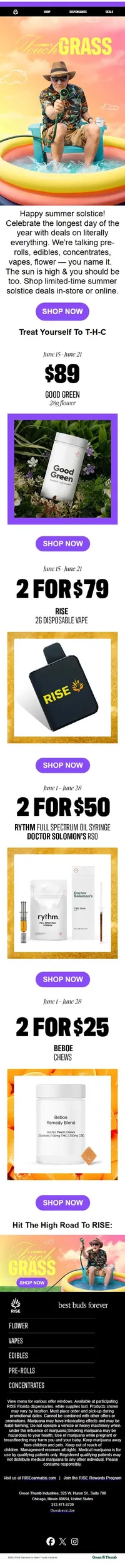 SHOP SUMMER SOLSTICE DEALS NOW