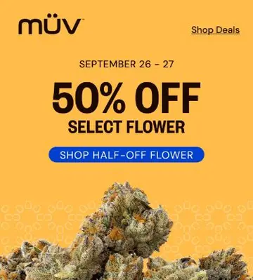 Saturday Special 🌿☀️ 50% OFF Flower