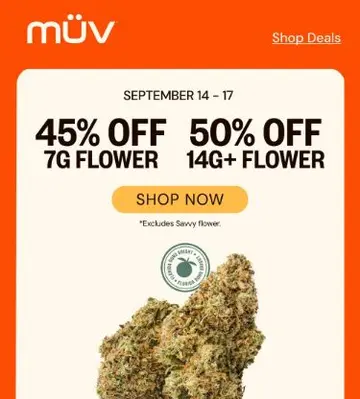 Fresh Deals for MÜV Monday 🌱