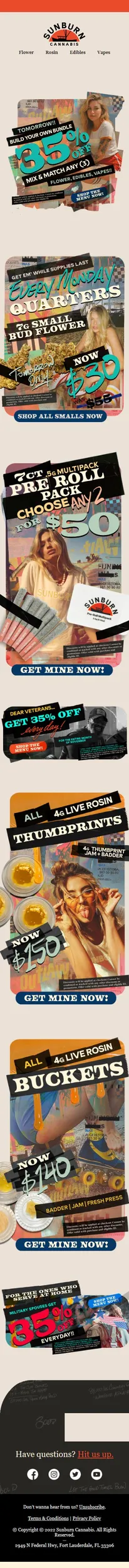 Tmrrw: 35% Off Flight (Flower, Edibles, Vapes) + $30 Smalls