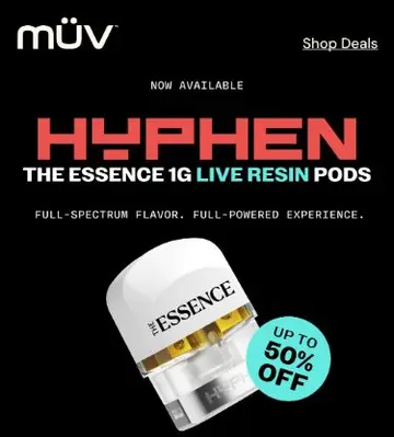 NEW 💨 Hyphen Live Resin Pods