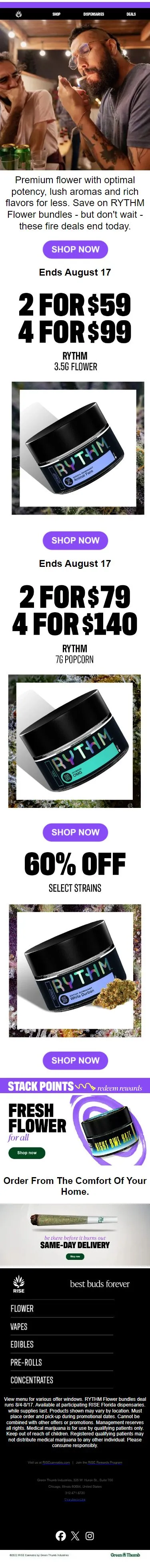SUNDAY FUNDAY: RYTHM Flower Bundles for the win