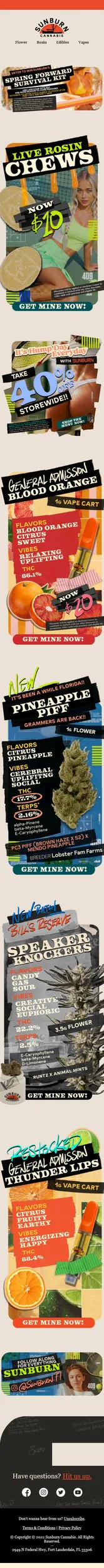 $10 Live Rosin Chews & 40% Off Storewide!