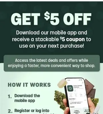 Snag an Easy $5 Off Your Next Order! 📲