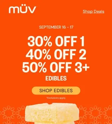 👀 Hungry for Savings? Up to 50% OFF Edibles