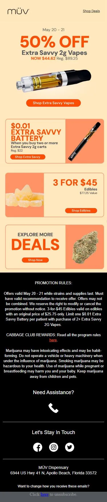Extra Savvy. Extra Savings. 💸