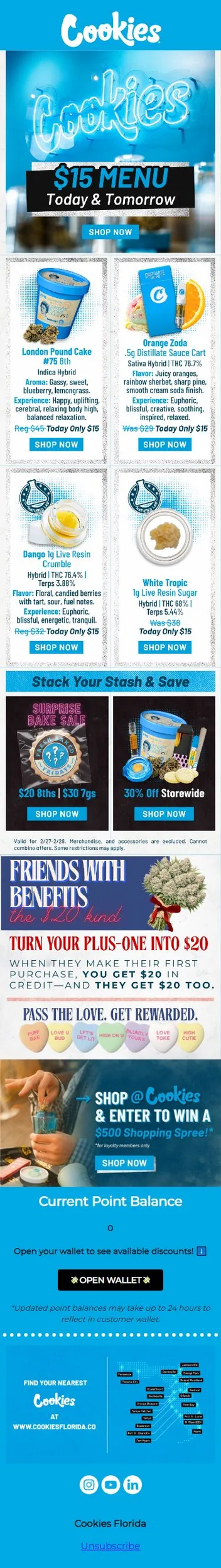 NEW $15 Menu: Orange Zoda Cart, Dango Crumble, & More!