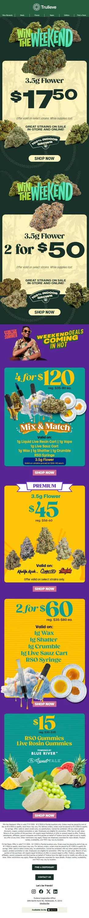 The $17.50 Flower Drop Is Live 🔥