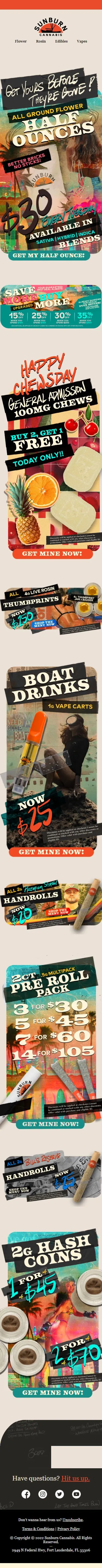 $30 Ground Flower While Supplies Last