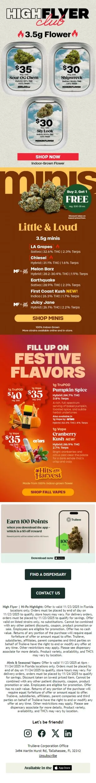 Upgrade Your Stash: Flower starting from $30 🌿