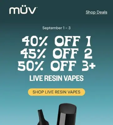 Live Resin Deals Are Hitting 💨