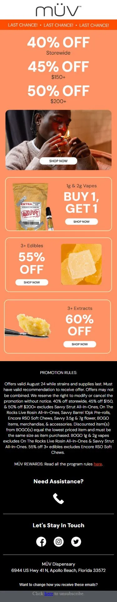 Don't miss up to 50% OFF, DL 👀