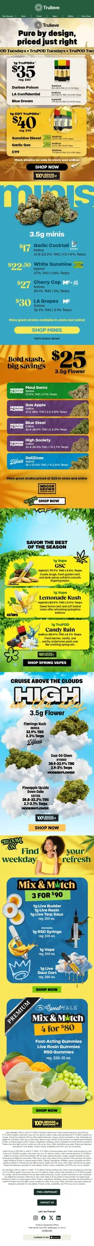 TruPODs are priced just right at $35 💨