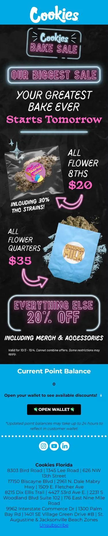 DEALS INSIDE: Our Biggest Sale, Your Greatest Bake🍪 TOMORROW