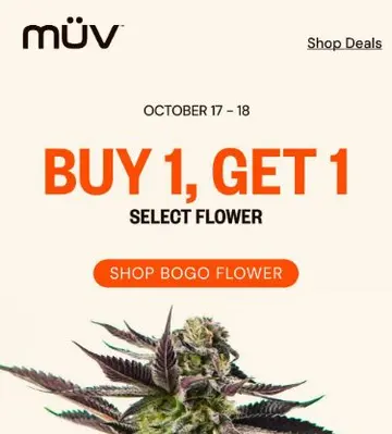 Saturday Savings ☀️🍃BOGO Flower