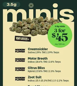 Minis Now 3 for $45! 🍃