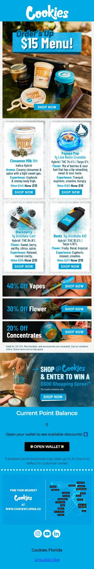 Order’s Up! 🍟 $15 Menu w/ Cinnamon Milk, Blackberry, & More.