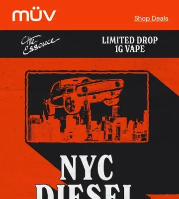NYC Diesel 🗽⛽  1G Vape Drop