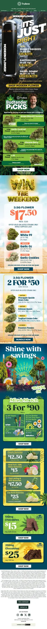 Shop NEW! Sunset Squeeze Mod Pods 💨