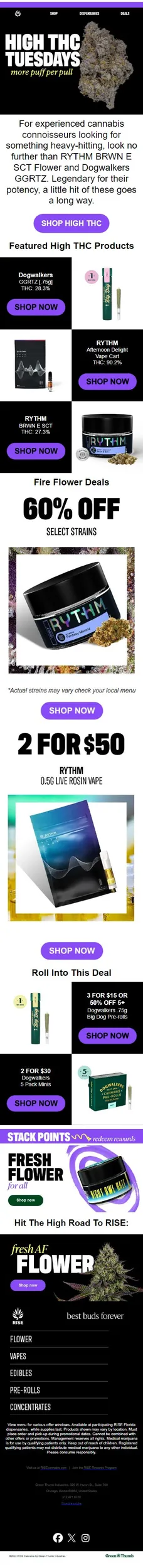 🔥HIGH THC TUESDAY🔥