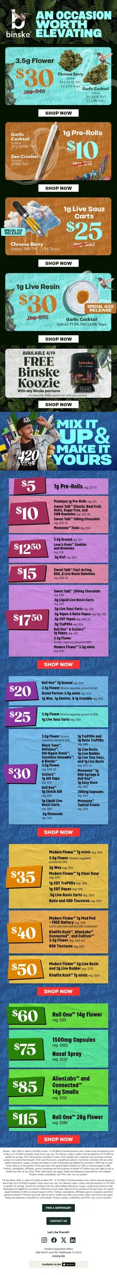 binske 8ths at 420-Friendly Prices 🌿