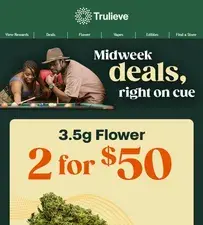 Midweek Deals Are Right On Cue 💨