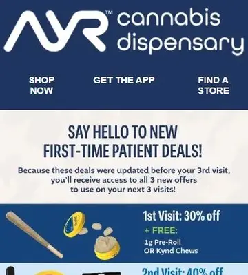👀 Check out your NEW First Time Patient Deals at AYR for FREE product!